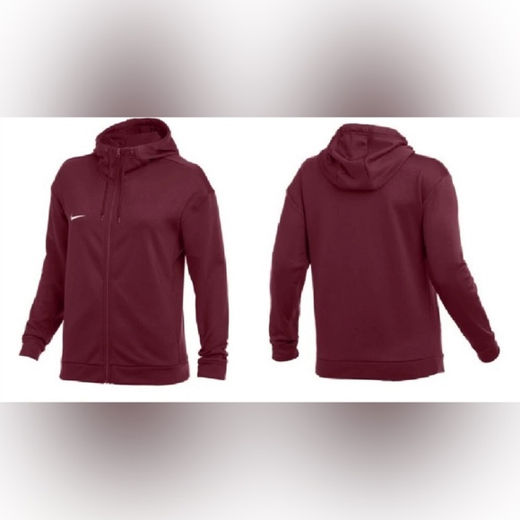 Nike Women’s Therma Fit Full Zip Hooded Fleece Jacket Size L NWT - Picture 1 of 4
